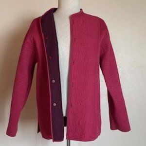 Reversible Quilted Jacket Princess Seams